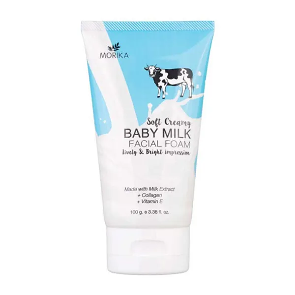 Baby Milk Facial Foam จาก Morika