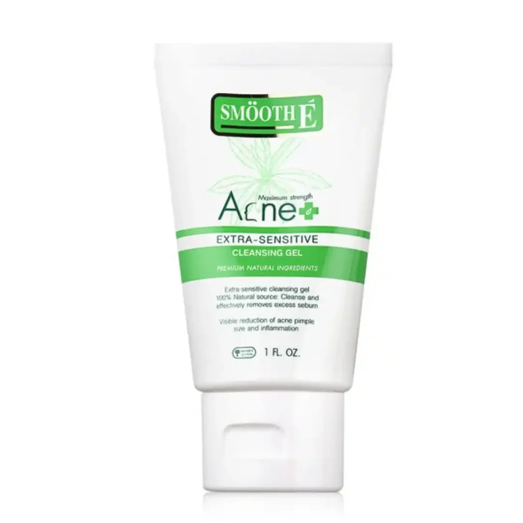 Acne Extra Sensitive Cleansing Gel จาก Smooth E
